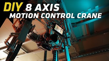 [DIY] Making camera robot (8 axis motion control)