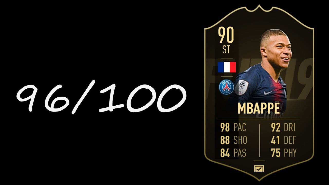 90 SIF Mbappe FIFA 19 Ultimate Team Player Review