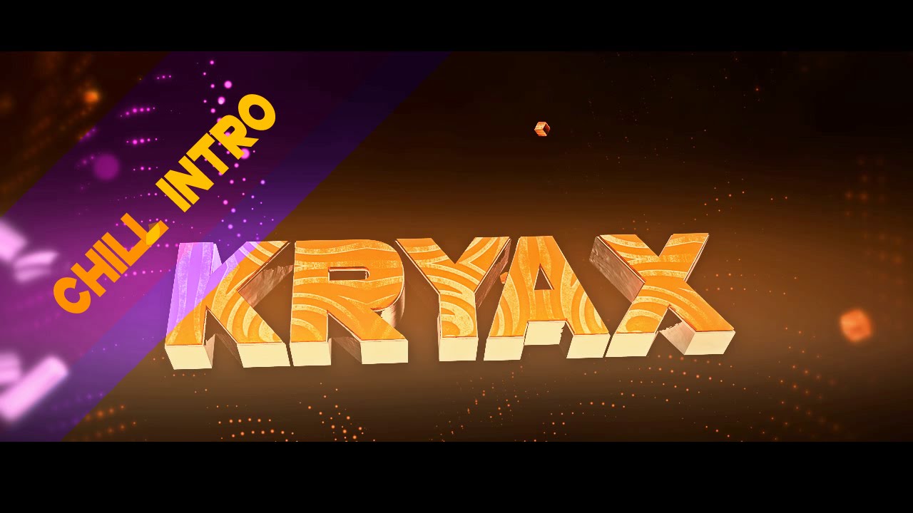 cool AE and C4D Chill intro #25| for kryax | by deltagraphics