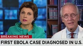 First Ebola case diagnosed in U.S.