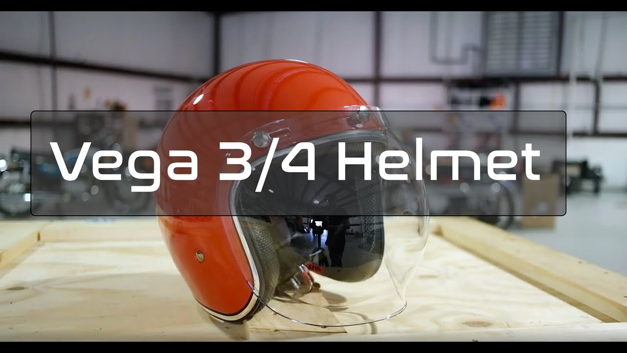 Vega Standard 3/4 Helmet