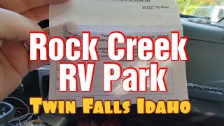 Rock Creek RV Park | Twin Falls Idaho