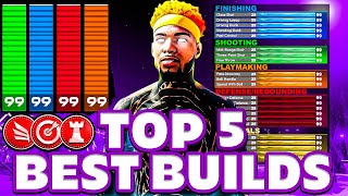 TOP 5 BEST BUILDS IN 2K23 NEXT GEN & CURRENT GEN NEW SEASON! BEST DEMIGOD 6'9 PG BUILDS NBA2K23