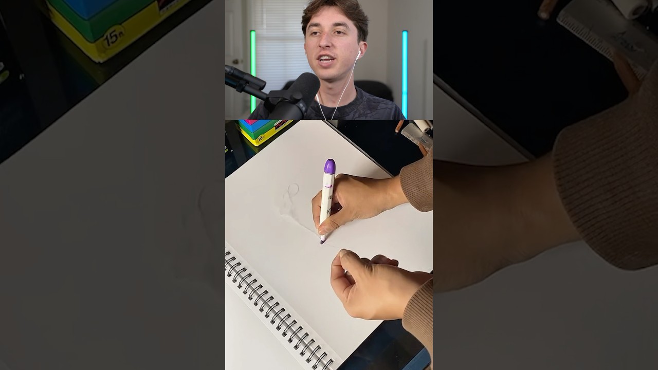 Secret Drawing TRICK! 😱