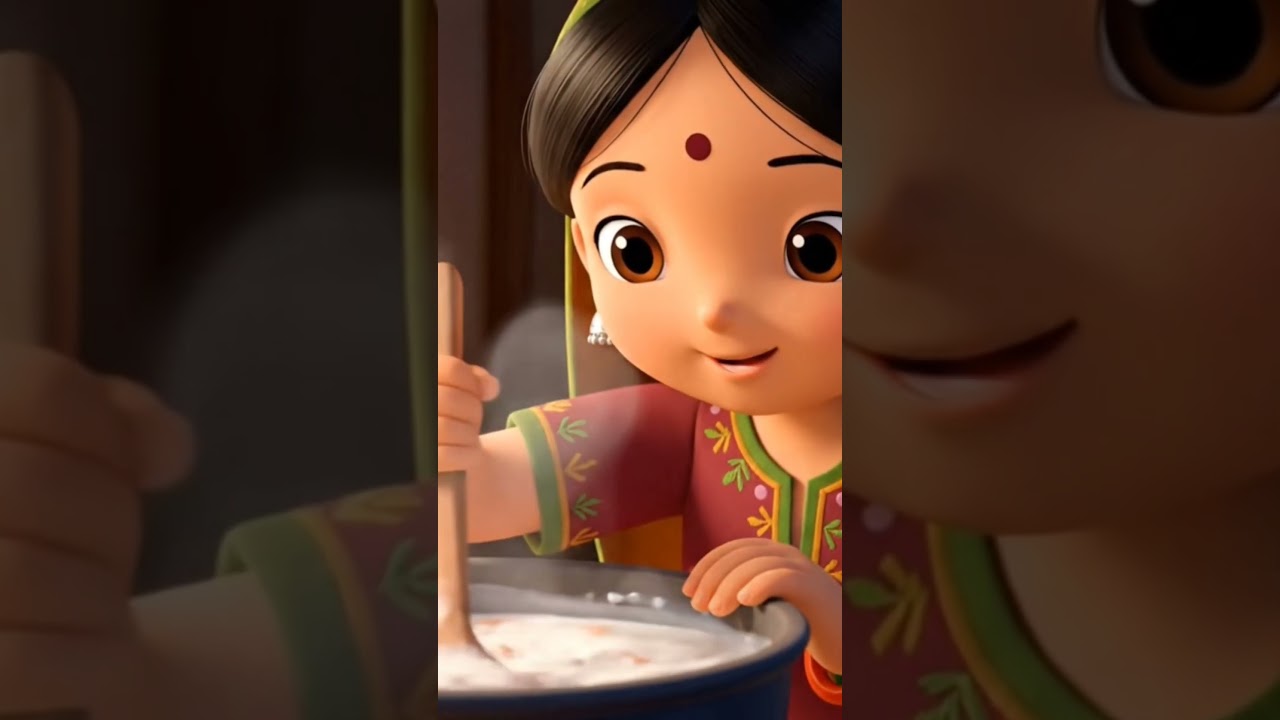 “Soft Morning, Sweet Halwa 🍯 | Ghibli Village Cooking Story”| 