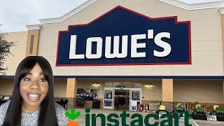 I DID A LOWE’S INSTACART BATCH, AGAIN| INSTACART SHOPPER GUIDE