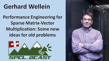 [SPCL_Bcast] Performance Engineering for Sparse Matrix-Vector Multiplication