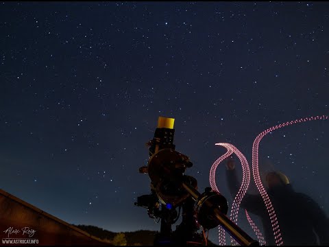 Dark night at Astrocat Observatory