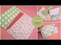 Cómo hacer sobres. (Muy fácil) Tutorial de scrapbooking y manualidades