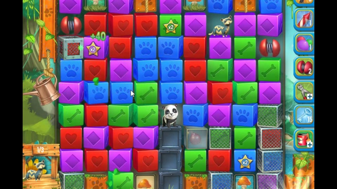 Pet Rescue Saga, Pet Island, 6th February 2017, level 7 😈 ►TOBIAS DEAMON◄