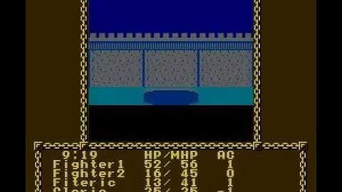 NES Advanced Dungeons & Dragons- Pool of Radiance (Good) Ending