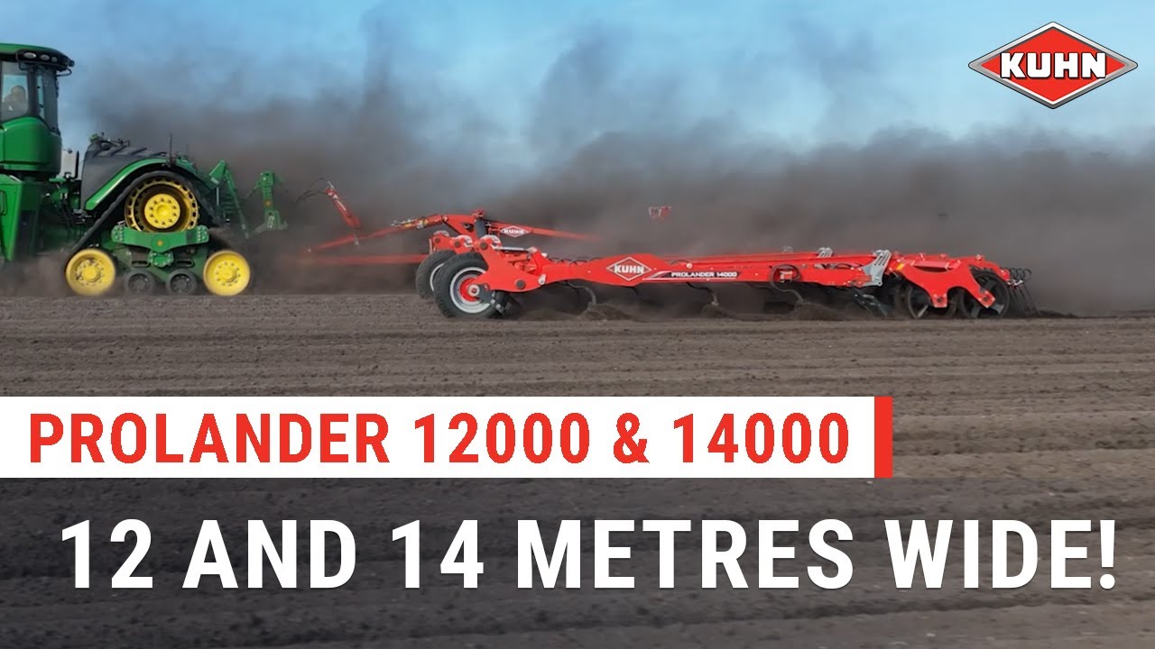 Prolander Tine cultivators 12 and 14 metres wide! – PROLANDER 12000 - 14000 ...