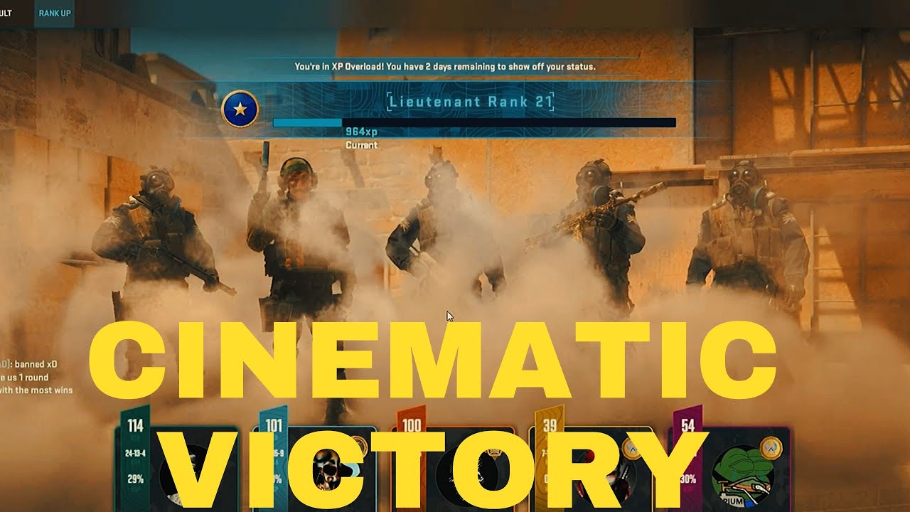 Most Cinematic Win Screen in CS2? 👀🔥 - YouTube