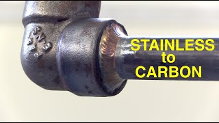TIG Welding Stainless to Carbon with ER309L by weldingtipsandtricks 56,748 views 8 months ago 6 minutes, 43 seconds