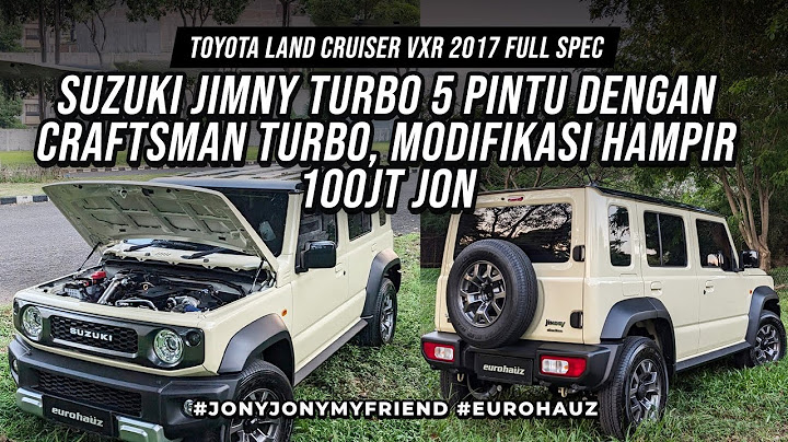 SUZUKI JIMNY TURUN DEALER LANGSUNG PASANG TURBO 5 DOORS DIJUAL RUGI.