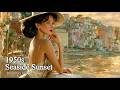 1950s Riviera Seaside Sunset | Pavolira’s Vintage Songs