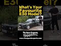 What’s Your Favourite E30 Model? #bmw #e30 #bmwm #bmwm3 #bmwe30 #car #cars #carvideo #short #shorts
