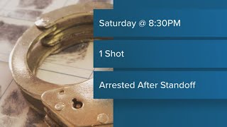 Shooting suspect arrested following SWAT standoff on near east side of Indianapolis