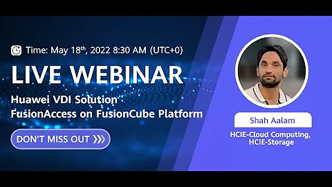 Huawei VDI Solution - FusionAccess on FusionCube Platform