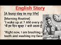 English Story A busy day in my life || practice English speaking