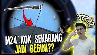 KOK SNIPER M24 SEKARANG JADI KAYA BEGINI ?! - PUBG MOBILE INDONESIA