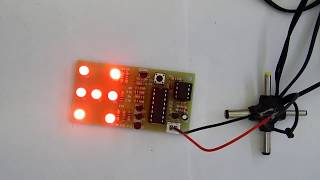Testing Electronic Dice DIY Kit