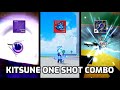 Blox fruits Kitsune godhuman gravity blade one shot combo