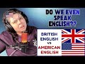 50 Differences Between American &amp; British English 😳 | American Reacts
