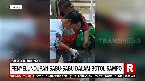 Penyelundupan Sabu Sabu Dalam Botol Sampo | REDAKSI MALAM (31/05/21)