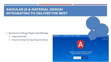 Angular Material – Integrating Contemporary Design Approaches