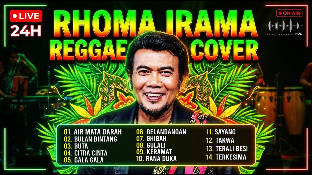 PALING ENAK! Rhoma Irama Reggae Full Album Terbaru 2026 🌴 Bass Empuk Paling Santuy
