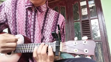 Ukulele senar 4 (lily - alan walker)pemula