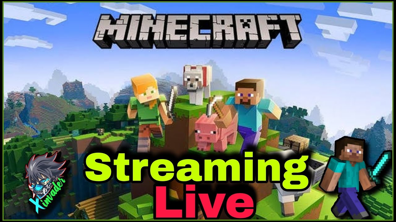 Minecraft Live | Minecraft Pocket Edition | Minecraft Live Stream - YouTube
