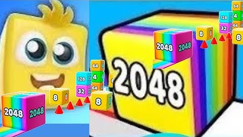 MAX LEVELS- Ball Run 2048 vs Ball Run Infinity vs Happy Cube 2048 gameplay walkthrough #ballgamezone