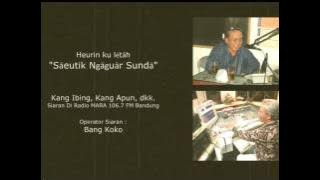 Kang Ibing...(lagi) 'Saeutik ngaguar sunda'
