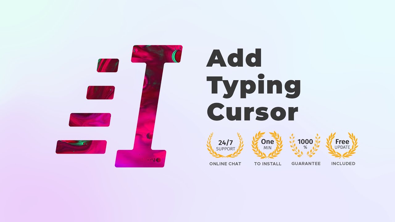 Add Typing Cursor Script Tutorial - YouTube