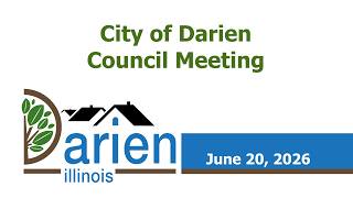 2026-07-20 City of Darien Council Meeting