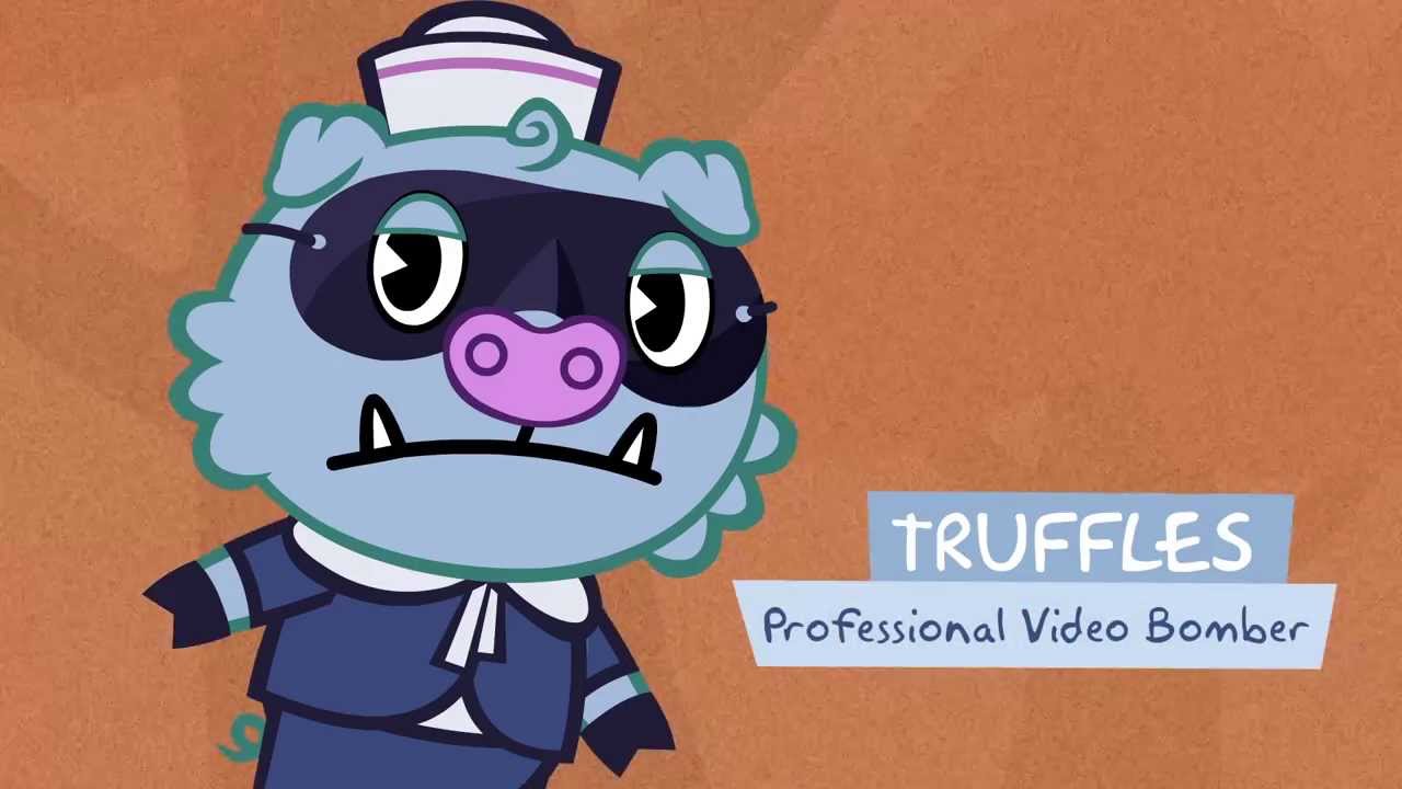 Happy Tree Friends - Truffles Video Bomb Halloween Competition - YouTube.