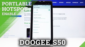 How to Create Portable Hotspot on DOOGEE S50