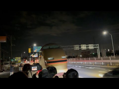 SBSロジコム担当　東武鉄道　100系　スペーシア　保存に伴う陸送