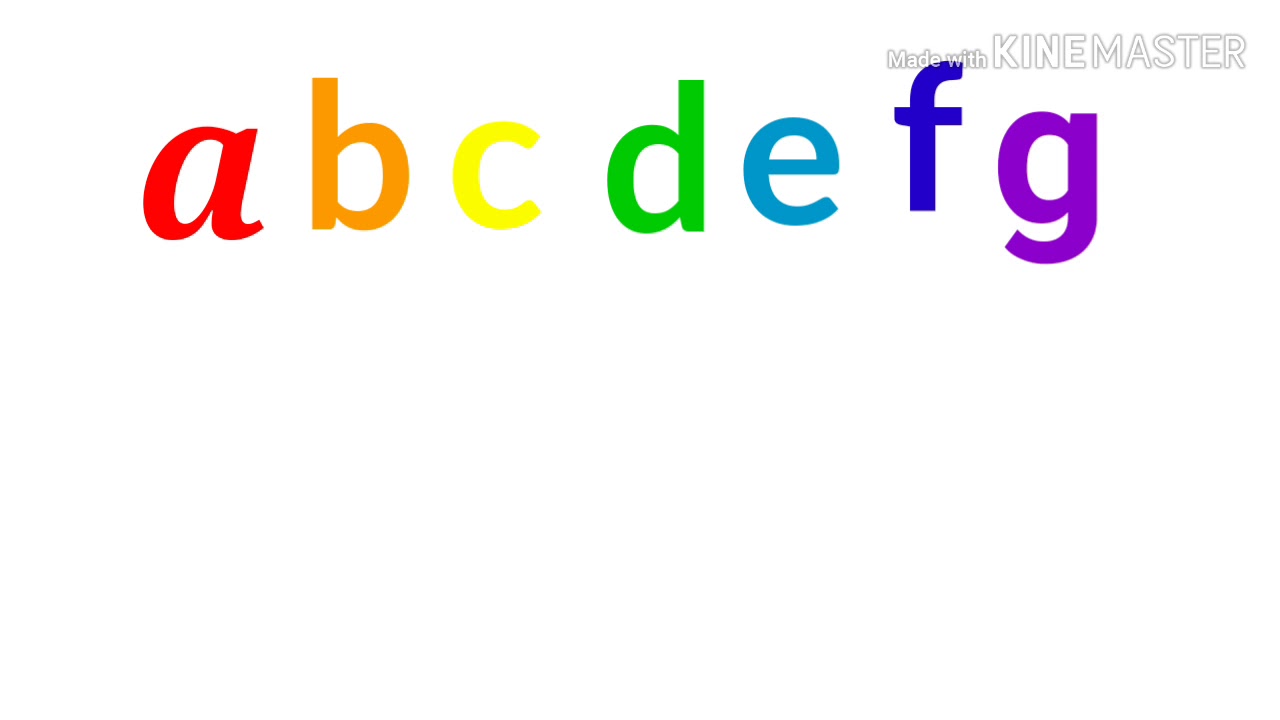 ABC Song Instrumental (Small Letters Only) - YouTube