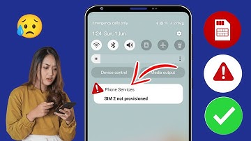 How to Fix SIM not provisioned Problem | Sim Not Provisioned Problem Solve 2025