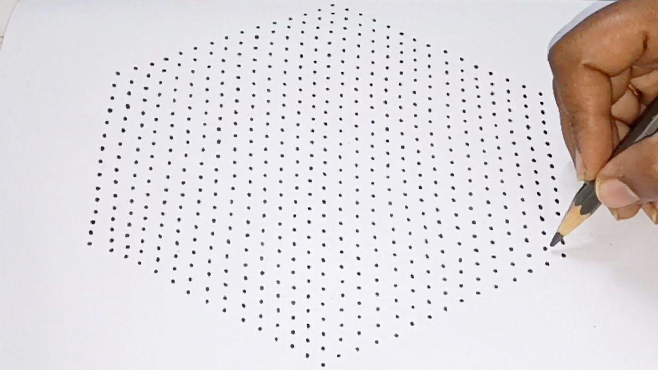 29*15 dots Simple rangoli design | 🧿🌹🌺🏵️easy chukkalaa mugguluuu | 🧿🌹big Rangoli design 🌹🧿