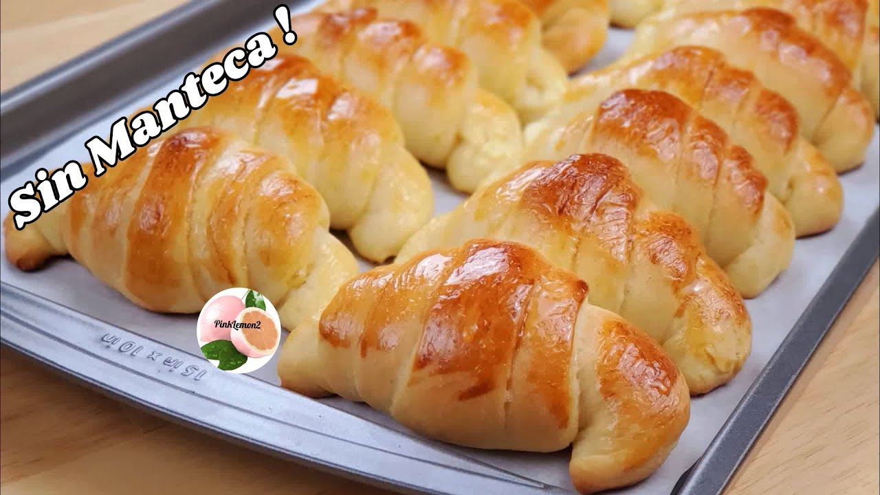 Medialunas SIN  MANTECA muy Economicas facil de hacer 💞