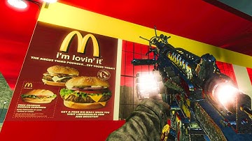 MCDONALDS ZOMBIES! (World at War Custom Zombies)