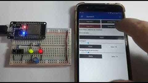 ESP32  comunicando com app android ( KODULAR )  usando bluetooth low energy ( BLE )