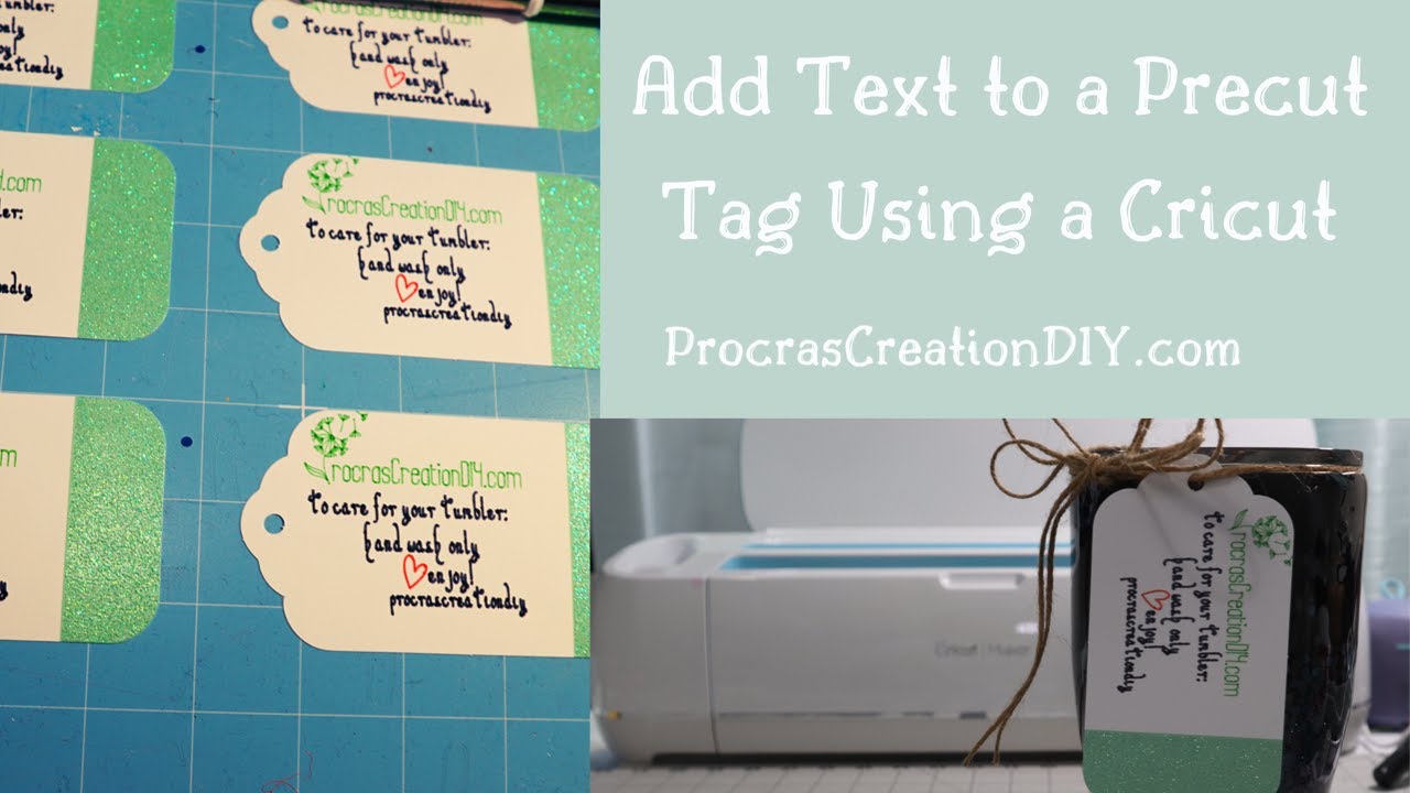 how to write text on a picture in cricut