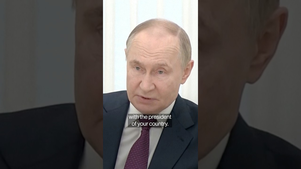 Russia's Putin Calls US Attack on Iran 'Unprovoked'