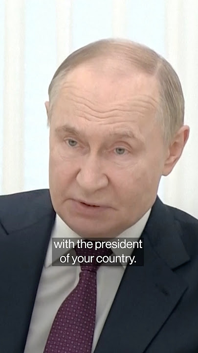 Russia's Putin Calls US Attack on Iran 'Unprovoked'