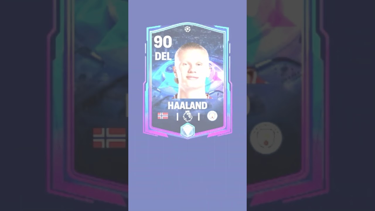 Thank you 🙏🏻 EA SPORTS!! 90 Haaland 🇳🇴+ 91 Mascerano 🇦🇷 